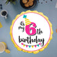 Sixth Birthday Cake