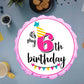 Sixth Birthday Cake