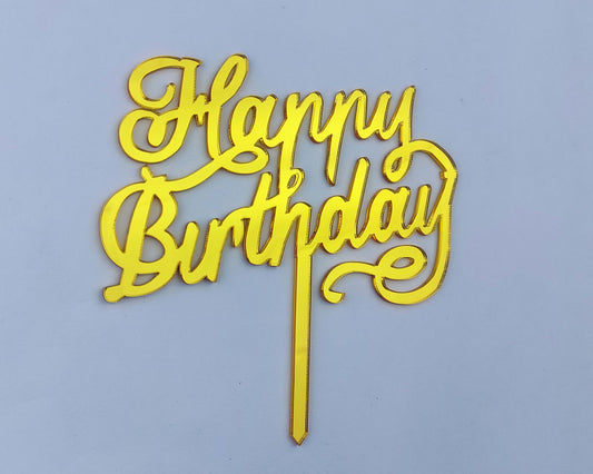 Happy Birthday - Cake Topper