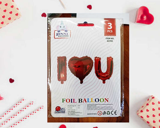 ILU Red Foil Balloon