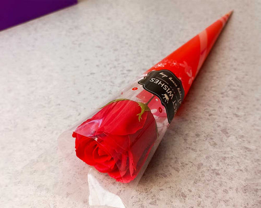 Single Red Rose ( hyperreal )