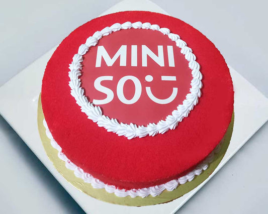 Red Velvet Photo Cake